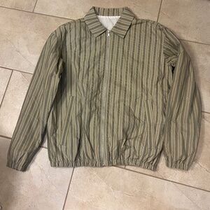 Zara cotton jacket zip up men’s NWOT